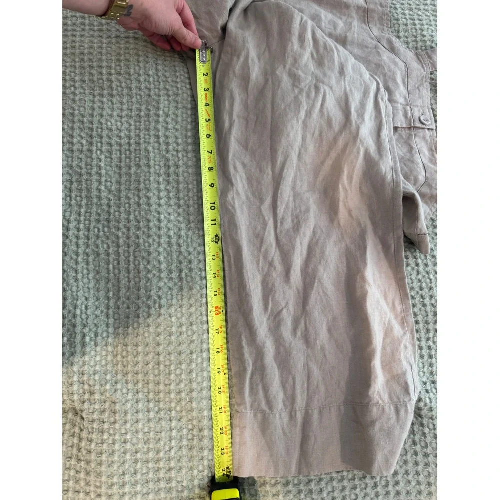 Everlane linen button